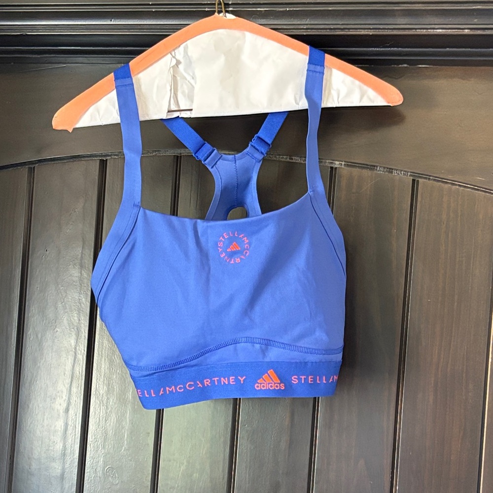 Adidas by Stella McCartney Blue Sports Bra